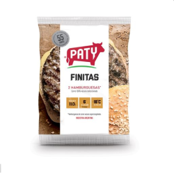 Hamburguesas Paty Finitas x2