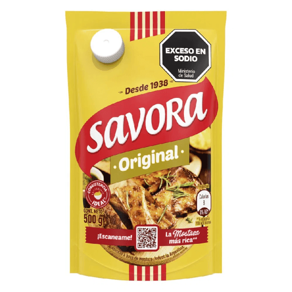 Mostaza Savora 500 g